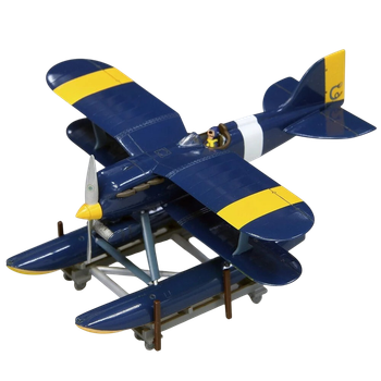 Kolekcjonerski model do składania Fine Molds Curtiss R3C-0 Porco Rosso 1:72 (FJ2) (4536318601029)