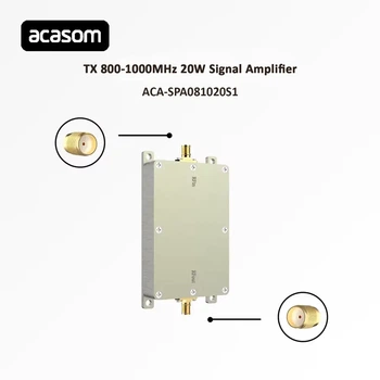 Однонапрямлений підсилювач сигналу ACASOM : ACA-SPA081020S1 / 800-1000МГц 20Вт / TX 0.8-1GHz 20W