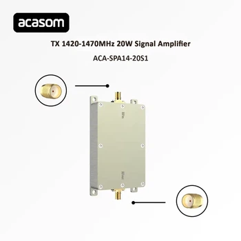 Однонапрямлений підсилювач сигналу ACASOM : ACA-SPA14-20S1 / 1420-1470МГц 20Вт / TX 1.42-1.47GHz 20W
