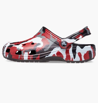 Тапочки Crocs Classic Clog Camo/Red 206454-063 46-47