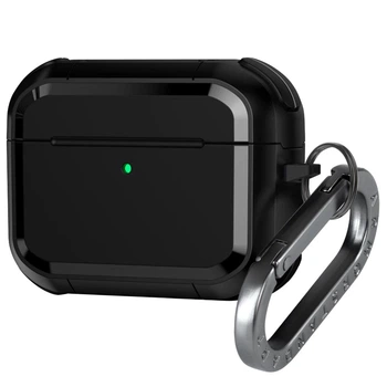 Чехол для наушников Armorstandart Panzer для Apple Airpods Pro 3 Black (ARM88286)