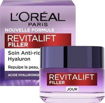 Krem do twarzy przeciwzmarszczkowy L'Oreal Paris Revitalift Filler +Hyaluronic Acid 50 ml (3600522892397)