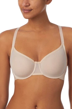 Бюстгальтер с мягкой чашкой DKNY 75DD Бежевый (107653)