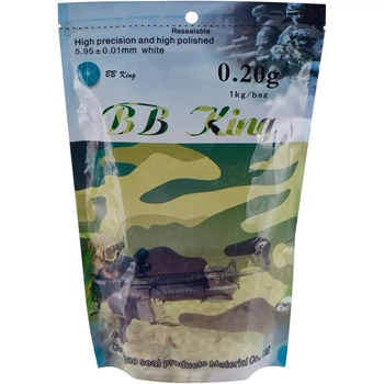 Страйкбольные шарики BB King Normal 6мм 0,20г 1 кг/уп (1401.00.00)