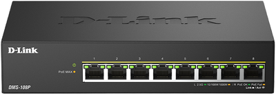 Комутатор D-Link DMS-108P (DMS-108P/E)