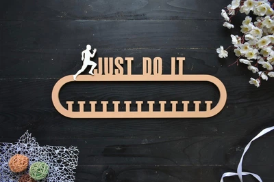 Медальница, вешалка для медалей, "Just do it", спортсмену под заказ (МД0053)