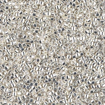 DB-551 Бісер Miyuki Delica Beads 11/0 (металік посріблений), 50 г