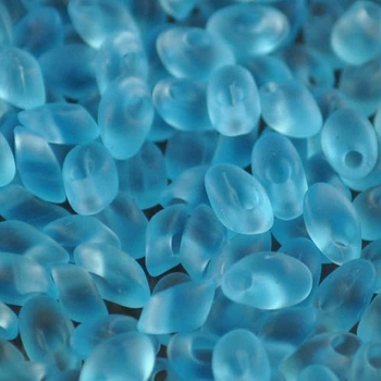 LMA-148F Бісер Miyuki Long Magatama Beads 4х7 мм (блакитний матовий), 50 г