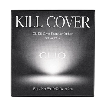 Тональний кушон Clio kill cover founwear cushion 21С 15g + 15g