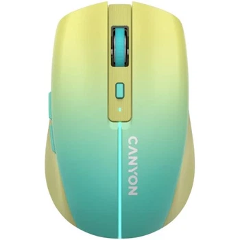 Мышь беспроводная Canyon MW-44, Yellow/Blue (CNS-CMSW44UA)