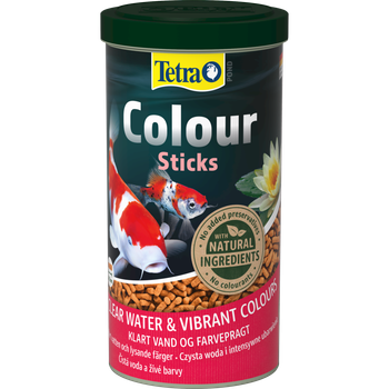 Корм Tetra Pond Colour Sticks для всех прудовых рыб, для яркости окраски, 1 л (палочки)