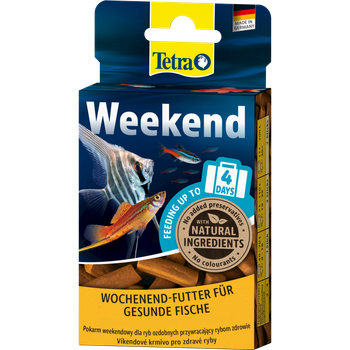 Корм Tetra Weekend для акваріумних рибок на період тривалої відсутності палички 20шт