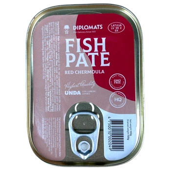 Паштет шпротний Diplomats Red Chermoula 100г И049