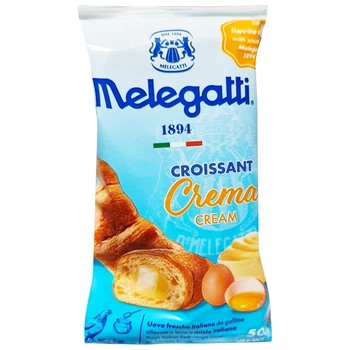 Круасан Melegatti з кремом 50 г