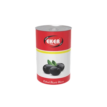 Оливки чорні цілі Eker Olives 400мл з/б И003