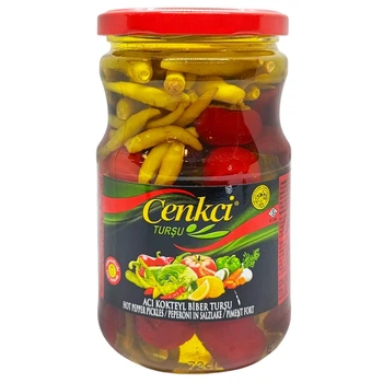 Перець маринований гострий Cenkci 680 г И590