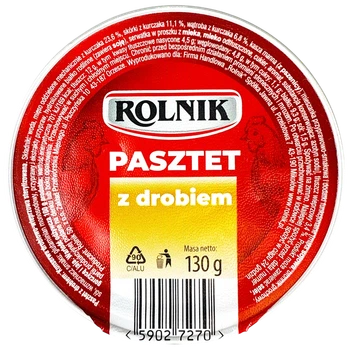 Паштет ROLNIK з птиці 130 г