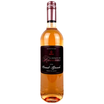 Вино La Fontaine Des Amoureux розе 0,75л 12%