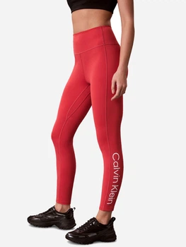 Спортивные леггинсы для фитнеса женские Calvin Klein 902965157 L Розовые (1161800495)