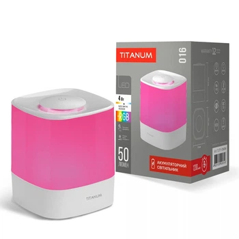 LED светильник аккумуляторный TITANUM TLTF-016RW