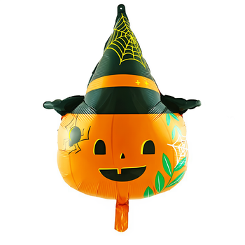 Фольгированный Шар Тыква В Колпаке 68х55см ( 26") Halloween