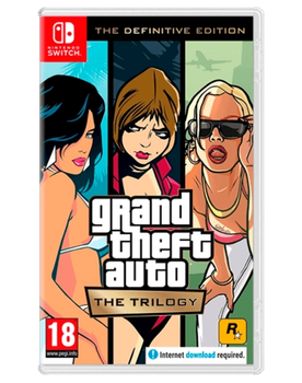 Игра Grand Theft Auto: The Trilogy Definitive Edition для Nintendo Switch (Картридж) SUB Б/У
