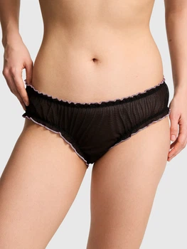 Трусики слипы женские Victoria's Secret 47264017 XS Черные (1162002643)