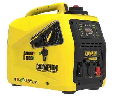 Генератор инверторный генератор Champion The Mighty Atom LPG Dual Fuel 2000 Вт 1.6/2 кВт (82001I-E-DF-EU)