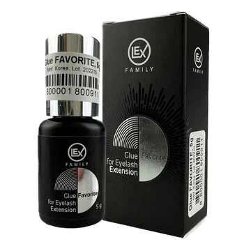 LEX Клей для нарощування вій "Favorite", 5 ml