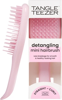Szczotka do włosów Tangle Teezer The Ultimate Detangler Mini Straight-Curly Millennial Pink 15.5x5.3 cm(5060926686844)