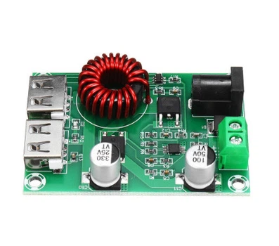 Повышающий понижающий преобразователь LM2596 XH-M224 USB DC-DC вход 9-39V выход 5V 3A