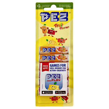Цукерки PEZ Fruit Flavours 6x8,5 51 г