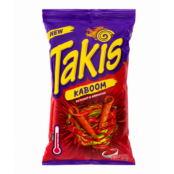 Снеки Takis Kaboom Ketchup & Sriracha 100 г