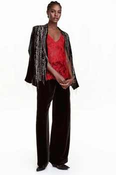 Топ H&M Studio червоний BFRBR010 36