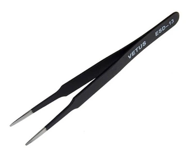 Ультратонкий пинцет из стали ESD-13