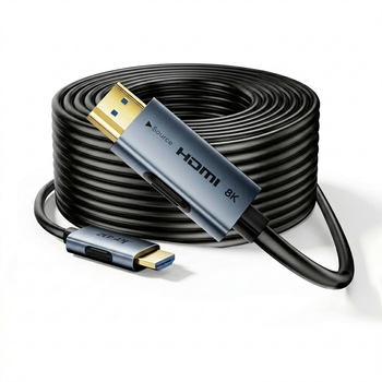 Оптоволоконный кабель HDMI 2.1 8K 60Hz 15м Jasoz A147, оптический кабель AOC HDMI-HDMI для ТВ, ПК, PS5 (A147-15m )