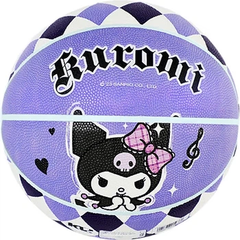 М'яч баскетбольний Mesuca Kuromi Size 7 чорний-рожевий (KAA23354/KU)