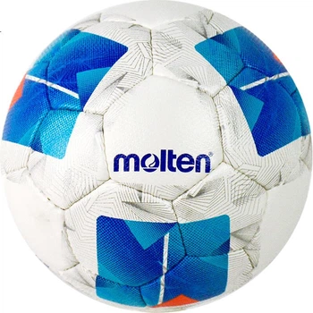 Мяч футбольный Molten F5N2811 Size 5 Бело-синий