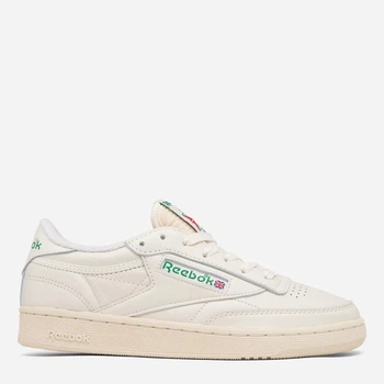 Женские кеды низкие Reebok Club C 85 100007797 37 24 см Молочные (195734259890)