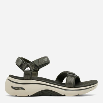 Женские сандалии Skechers Go Walk Arch Fit 2.0 140876 39 26 см Зеленые (198376916152)