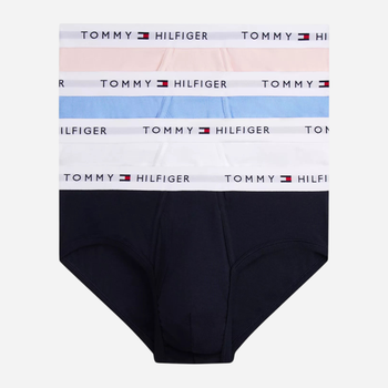 Набор трусов слипов мужских хлопковых Tommy Hilfiger 206267225 M 4 шт Разные цвета (1161468101)