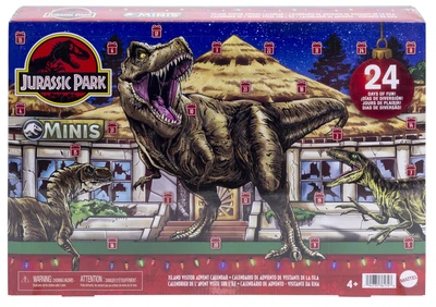 Игровой набор Jurassic World Адвент-календарь по мотивам Мира Юрского периода JLD23 (194735361748)