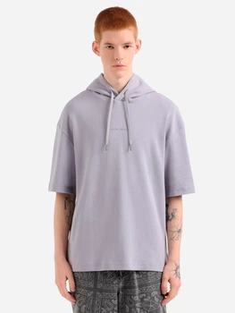 Худі чоловіче Armani Exchange 989363951 2XL Бузкове (1161832220)