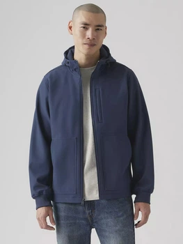 Куртка демисезонная с капюшоном мужская Levi`s 275810185 2XL Синяя (1161810135)