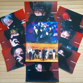 Набор открыток Ейтіз Ateez (10 шт) THE WORLD EP.FIN WILL арт 2 7019