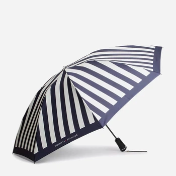 Зонт складной полный автомат Tommy Hilfiger 354374219 Синий/Белый (1161703515)