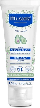 Крем від себорейних скоринок Mustela Cradle Cap Cream 40 мл (3504105034412)