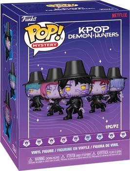 Zestaw figurek niespodzianek Funko POP! Mystery: KPop Demon Hunters 10 cm 6 szt 96235 (889698962353)