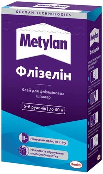 Клей Metylan Флізелін для флізелінових шпалер 300 г