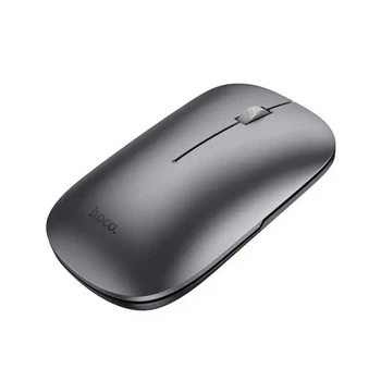 Компютерна мишка Hoco GM43 Adelanto dual-mode Wireless mouse (rechargeable version) Space, Сірий